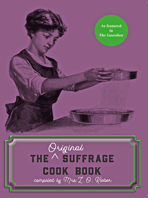 Cover image for The Original Suffrage Cookbook